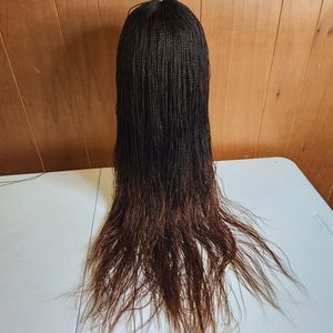 NEW African Braided Twist Wig Double Color.